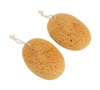 Sorandy Body Exfoliating Sponge Soft Smooth Skin Rough Texture Shower Sponge 2pcs for Deep Cleansing, Spa and Massage of The Whole Body