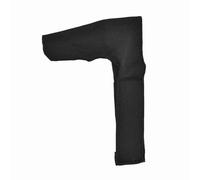 Sorandy Bowling Thumb Saver, Reversible Universal Finger Grip Protector, Soft Breathable Adjustable Protector with Hook and Loop, Ideal for Right Left Hand Bowling Ball Protection (Black)