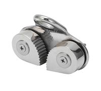 Sorandy Cam Cleat Boat Cleat, 316 Stainless Steel Marine Grade for Sailing Kayaking Canoeing Dinghy, Progressive Cam Tooth Design Flared Entry Rope