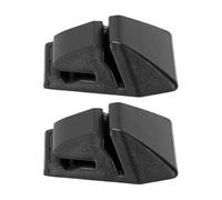 Sorandy Car Dashboard Card Holder ABS Parking Ticket Holder 2pcs Compact Adhesive Fuel Card Clip 4.4 X 3. X 1.6cm for Dashboard or Sun Visor Daily Driving