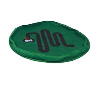 Sorandy Cat Fast Rolling Ball Play Mat, Interactive Motion Activated Moving Ball Toy, Snake Pattern Design with Oxford Cloth, Steel Wire for Indoor Home Entertainment (Green)