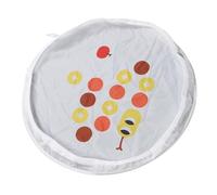 Sorandy Cat Fast Rolling Ball Play Mat, Interactive Motion Activated Moving Ball Toy, Snake Pattern Design with Oxford Cloth, Steel Wire for Indoor Home Entertainment (White)