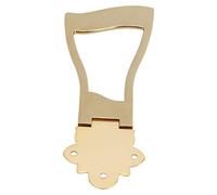 Sorandy Chrome Guitar Tailpiece for Archtop Jazz Hollow Body Guitar | Precision Engineered Smooth Finish, Durable Metal Chrome Plated Bridge Tailpiece Replacement for Jazz Blues Pros