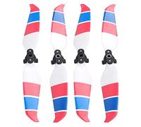 Sorandy Colorful Propeller, Double Sided PC Material Low Noise Drone Props, Dynamic Balance Test Props with Smooth Operation, Ideal for Air 2 & Air 2S Accessories (Red Blue)