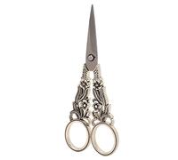 Sorandy Craft Scissors Durable Stainless Steel High Sharpness for Embroidery and Needlework 14.7 X 5.6 Cm Silver 1 Piece