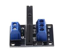 Sorandy DC 5/12V 1-Channel Solid State Relay Module with for Safe Operation and Reliable Switching Performance in Electronics Projects (12V)