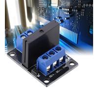 Sorandy DC 5/12V 1-Channel Solid State Relay Module with for Safe Operation and Reliable Switching Performance in Electronics Projects (5V)