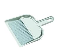 Sorandy Desktop Mini Broom and Dustpan Set Soft Bristle Design Compact Safe Durable Material for On the Go Plastic for Bed 8.1 X 5.7in
