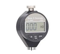 Sorandy Digital Hardness Tester Portable Durometer with LCD Screen for Accurate Hardness Testing of Rubber and Leather, Alloy Steel, 1 Unit (D)