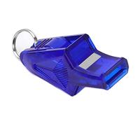 Sorandy Dolphin Whistle, 2 Pack Plastic Sports Whistle with Lanyard, Loud Crisp Sound for Coaches Referees Officials Teachers Training Schools Gyms (Dark Blue)