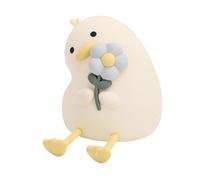 Sorandy Duck Night Light, Silicone Cute Night Lamp, 3 Level Dimmable Touch Control Bedside Light with Auto Timer & Stand Function, Ideal for Baby, Toddler Bedroom Decor & Kids Gifts
