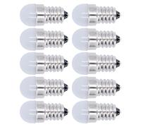 Sorandy E14 LED Bulbs Warm White Bright Light for Ceiling Lamps and Chandeliers 10pcs Small Size 1.5W 24V