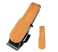 Sorandy Electric Hair Cutter Protective Housing Stylish Cover for Walsh Clipper, Durable Shell for Wall 8504, Electroplate Golden, Silver, Rose Gold, Wood Grain (Electroplated Wood Grain Color)