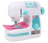 Sorandy Electric Sewing Machine Toy, ABS Medium Size Sewing Machine for Girls and Children Ages 3 Plus Battery Powered Hands On Play for Birthday Festival Home Use