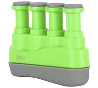 Sorandy Finger Strengthener, Ergonomic Silicone Hand Grip Exerciser, 5 Pound Exerciser, Ideal for Guitar, Piano, Ukulele, Bass, Saxophone & Violin (Green)