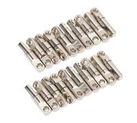 Sorandy Fishing Rolling Bearing Connector, Flexible Rotation Stainless Steel Swivels, Circular Handle Design with Reduced Water, Ideal for Fishing Enthusiasts