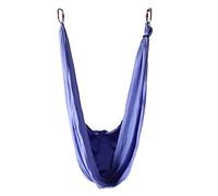 Sorandy Fitness Yoga Hammock, Aerial Hanging Grip Inversion Swing Sling, Premium Nylon Fabrics, Suitable As Yoga Hammock, Swing Chair (Purple)