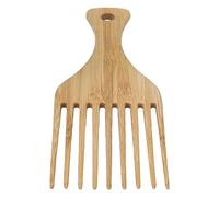 Sorandy Hair Pick Comb Wide Teeth Scalp Massage Wig Braid Hair Styling Comb for Tangled Phyllostachys Pubescens Material