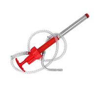 Sorandy Hand Fuel Pump for 20L Drum, Leakage Proof Water Fuel Transfer Pump Oil Extractor with Non Drip Nozzle Manual Vertical Oil Drum Pump Portable Transfer Pump Kit for Gas Fuel