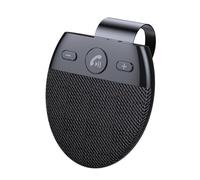 Sorandy Hands Free Car Speaker, BT 5.0 Visor Speaker, Auto On Off Voice Assistant with Dual Phone Connection, Ideal for Safe Driving