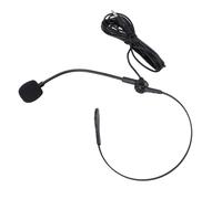 Sorandy Headset Microphone, Wired Headset Mic, Flexible Adjustable Boom Mic with 1.2m Cable, Ideal for Singing, Speech, Teaching & Presenter Amplifier
