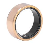 Sorandy Health Tracker Smart Ring, Elegant Design, Lightweight Ceramic, IP68 Watertight, With Polished (12 ID: 21.5mm / 0.85in, Circumference: 67-70mm)