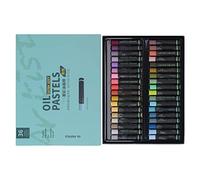 Sorandy Heavy Color 36 Colors Soft Oil Pastels Smooth Thick Adhesion Oil Painting Stick Set for Artists and Beginners