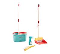 Sorandy Kids Cleaning Set, 6 in 1 Kids Cleaning Toy Set with Broom, Mop, Brush, Dust Pan, Bucket and Spray Bottle, Housework Pretend Play Toy Gifts for Boys, Girls, Toddlers (6pcs)