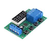 Sorandy LED Display Timer Relay Module with Adjustable Settings for Automation Control in Various Applications, Durable Material, 24 Functions (24V)