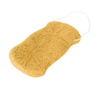Sorandy Long Wave Body Care Sponge Big Size Exfoliating Flutter for Sensitive Skin 4-Pack (Long Wavy Yellow (Dry))
