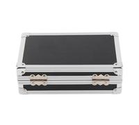 Sorandy Machine Storage Box Durable Aluminum Hard Case for Makeup Tools Jewelry, Large Space for Toiletries Essential Oils Craft Tools for Artists