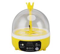 Sorandy Mini Chicken Incubator Automatic Temperature Humidity Control for Home Compact and Portable for Kids Observation Poultry Hatching Machine ABS Material (Auto Turning)