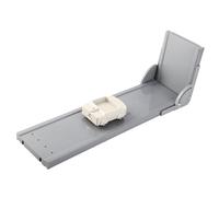 Sorandy Motion Force Experimental Model, Inclined Trolley Demonstrator Teaching Tool for School Physics Mechanics, with Storage Box, Corrugated Pape, Small Steel Ball Rope