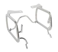 Sorandy Motorcycle Saddlebag Support Bracket, Stainless Steel Side Box Luggage Rack Support Frame, for V Strom 250 DL250, Ideal for Luggage Carrier with Glossy Finish
