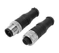 Sorandy NMEA2000 Terminator Resistor Pair M12 5Pin Male Female for Lowrance Simrad Networks 2 Units