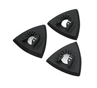 Sorandy Oscillating Multitool Sanding Pad Set 3Pcs Durable ABS Arrow Storage Case for Corner Sanding and Detailed Work