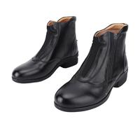 Sorandy Paddock Boots, EVA Breathable Ankle Length Zip Riding Boots, Anti Slip Training for Men and Women, Ideal for Horseback Training and Competitions (Size 41)