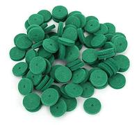 Sorandy Piano Felt Balance Rail Punchings Repair Parts Green, Soft Durable Washers for Leveling Keys, 90pcs for Piano Repair Enthusiasts
