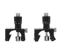 Sorandy Planer Setting Jig, 2pcs Magnetic Jointer Jig Woodworking Tool, 22mm Height Adjustment for 75-125mm Cutter Diameter