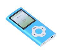 Sorandy Portable MP3 MP4 Player HiFi Sound 1.8" Color Screen 128GB Expandable Music Player with Voice Record for Learning Gym (Blue)