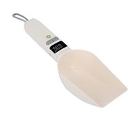 Sorandy Precise Pet Digital Spoon High Accuracy Detachable Spoon Scale for Pet Food, 3 Measurement Units for Dogs and Cats Food Grade Plastic