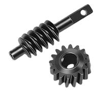 Sorandy Premium Steel Construction Helical Gear Upgrade for SCX30 1/30 RC Crawler Car 2T 16T Front Rear Axle Gear Differential for Racing Competitions