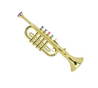 Sorandy Preschool Plastic Kid Trumpet Fun Wind Instrument for Musical Intelligence Development