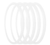 Sorandy Pressure Cooker Sealing Ring 5pcs Universal Silicone Gaskets Replacement for Stainless Steel Cookers Durable and Easy to Clean (26cm Inner Diameter (Common to Other Brands))