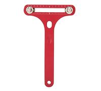 Sorandy Professional Alloy Steel Watch Back Case Opener Wrench, Clear Scale Cover Remover Tool, Red Repair Tool, Ideal for Enthusiasts & Professionals, 5.31x3.23in