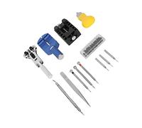 Sorandy Professional Watch Repair Kit 13PCS, Complete Watch Battery Replacement Tool Set, Alloy Material Durable Portable Kit with Storage Bag, Ideal for Watchmakers & Enthusiasts