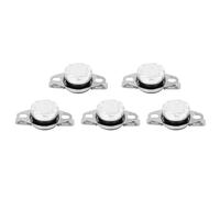 Sorandy Quick Response KSD301 NO Switch Temperature Control Thermostat Switch Set of 5 for HVAC System (125℃)