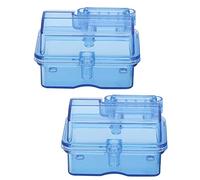 Sorandy RC Receiver Protector Splash-Proof Waterproof Receiver Receiving Box for RC Car Boat, High Reliability, 2 Sets, for General Cars and Ship Models