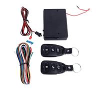 Sorandy Remote Control Central Kit Keyless Entry Convenient Universal Fit Car Locking System for Vehicles Durable Plastic 2 Units
