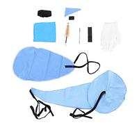 Sorandy Saxophone Cleaning Kit, Compatible with A Lto Tenor Soprano Sax | 9 Piece Complete Set, Multi Cloth Weighted Tip Deep Cleaning Saxophone Care Kit